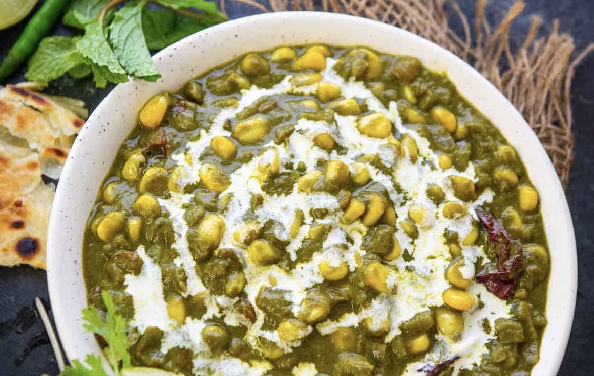 Corn Palak